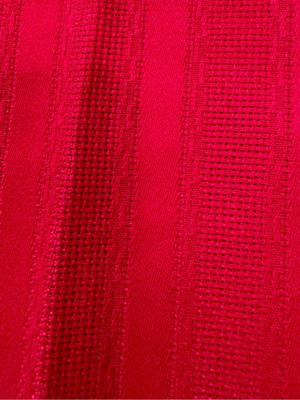 Set of 4 Bright Red Table Napkins.Useful for Multiple Holidays or added elegance